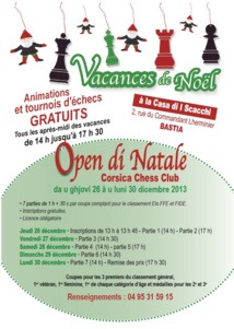 Mentre è vacanze di Natale, Open e animazioni