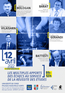 Le Palazzu Naziunale, tiers-lieu de l’université de Corse, a servi d'écrin au colloque "Les multiples apports des échecs au service de la réussite des études"