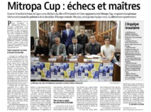 Belles retombées médiatiques pour la Mitropa Cup 2022