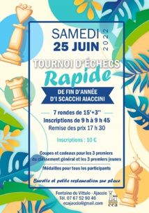 Aiacciu, un tournoi convivial pour clôturer la saison au club!