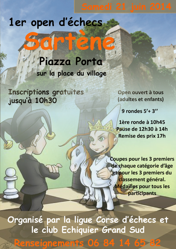 Belle participation pour le 1er Open de Sartè