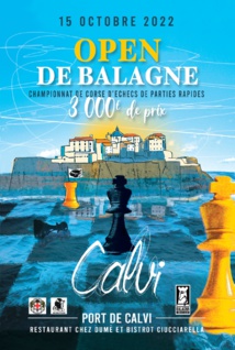 Victoire de Laurent Fressinet à l’Open de Balagne ! Victoire de Laurent Fressinet à l’Open de Balagne !