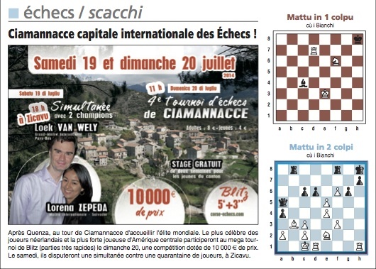 Corse-Matin du 13 Juillet 2014