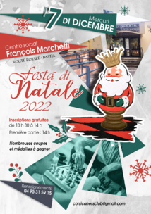 Successu per a Ghjustra di Natale di u Centru Suciale di Paese Novu !