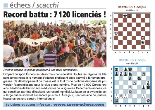 Corse-Matin du 10 août 2014
