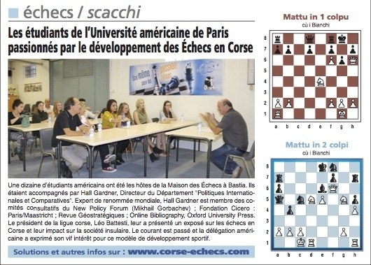 Corse-Matin du 19 octobre 2014