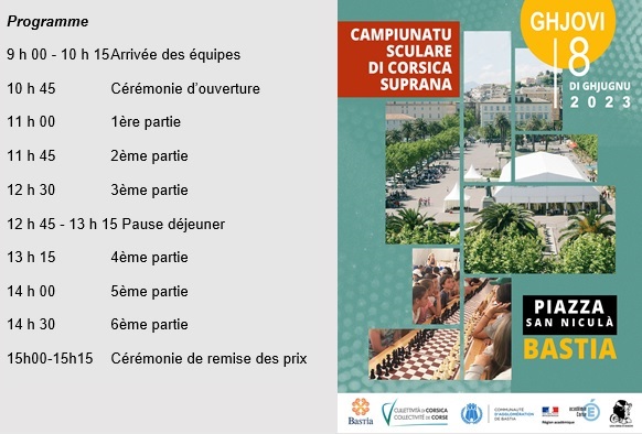 Le championnat scolaire de la Haute-Corse enflamme la place St Nicolas ! Le championnat scolaire de la Haute-Corse enflamme la place St Nicolas !