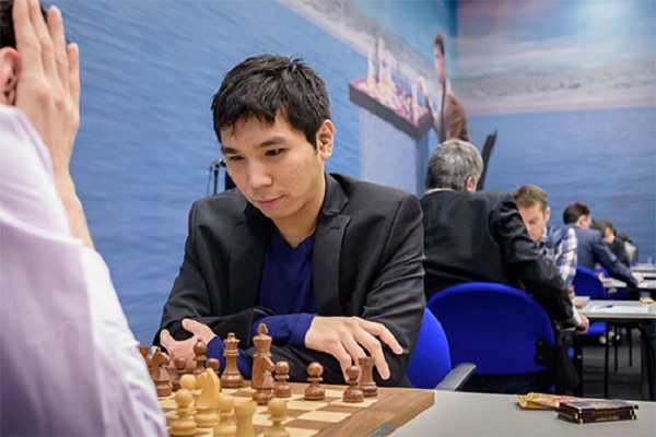 Le grand maître philippin Wesley So, 3e du classement après 7 rondes