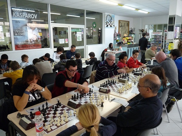 Reprise des tournois internes du Corsica Chess Club avec un Groupe A, le jeudi, qui promet...