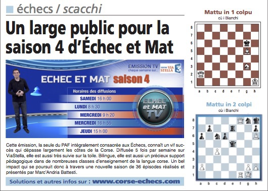 Corse-Matin du 25 Janvier 2015