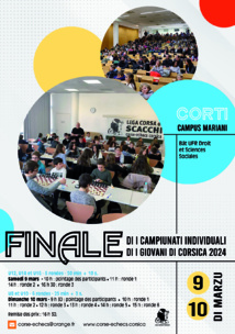 L'université de Corse accueille les 170 finalistes des championnats de Corse jeunes - 9 et 10 mars 2024