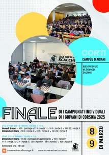 L'Université de Corse accueille les finales des Championnats de Corse Jeunes - 8 et 9 mars 2025 L'Université de Corse accueille les finales des Championnats de Corse Jeunes - 8 et 9 mars 2025