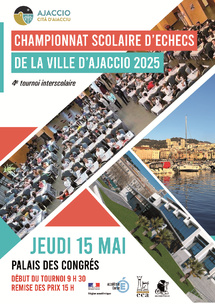 Quatrième édition du championnat d’échecs des écoles d’Ajaccio - 15/05/2025
