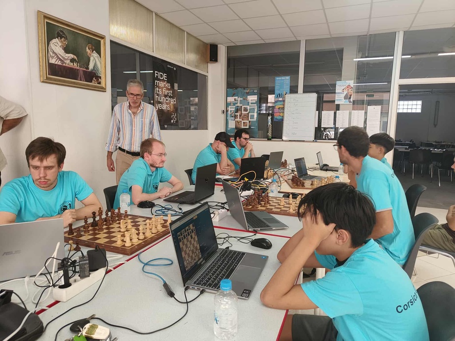 Le Corsica Chess Club signe un retour gagnant en Nationale 3 : 7-0 face à Antibes
