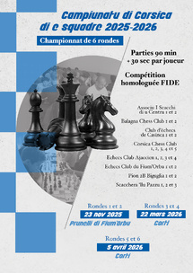 Championnat de Corse par équipes : top départ à Prunelli di Fium’Orbu ! - 23/11/2025 Championnat de Corse par équipes : top départ à Prunelli di Fium’Orbu ! - 23/11/2025