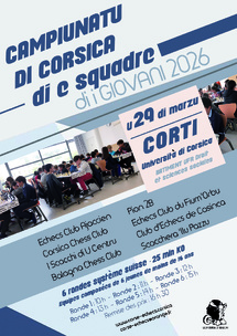 Campiunatu di Corsica di e squadre di i giovani - 29 mars 2026 Campiunatu di Corsica di e squadre di i giovani - 29 mars 2026