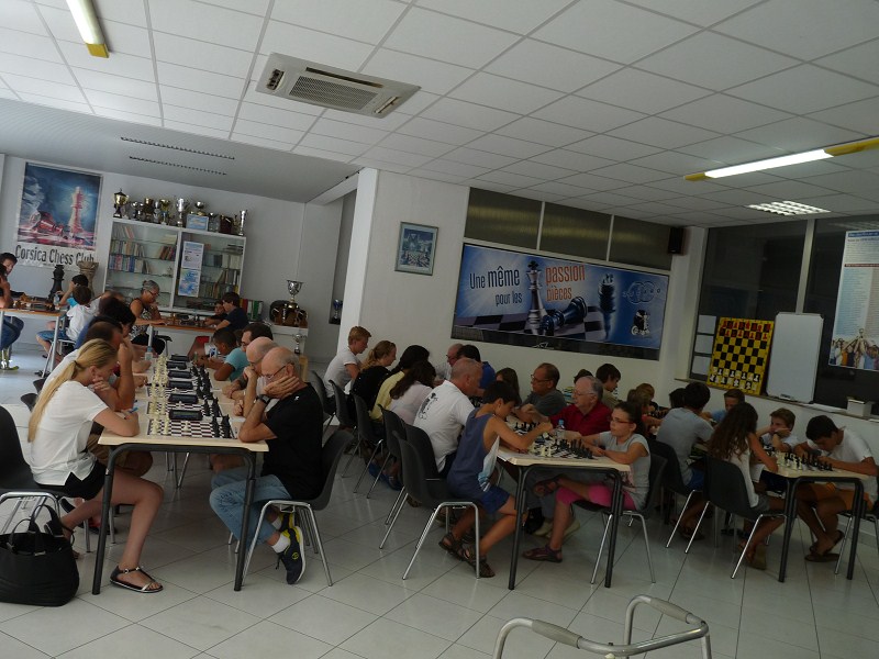 Tournoi de rentrée du Corsica Chess Club ce samedi à la Casa di I Scacchi