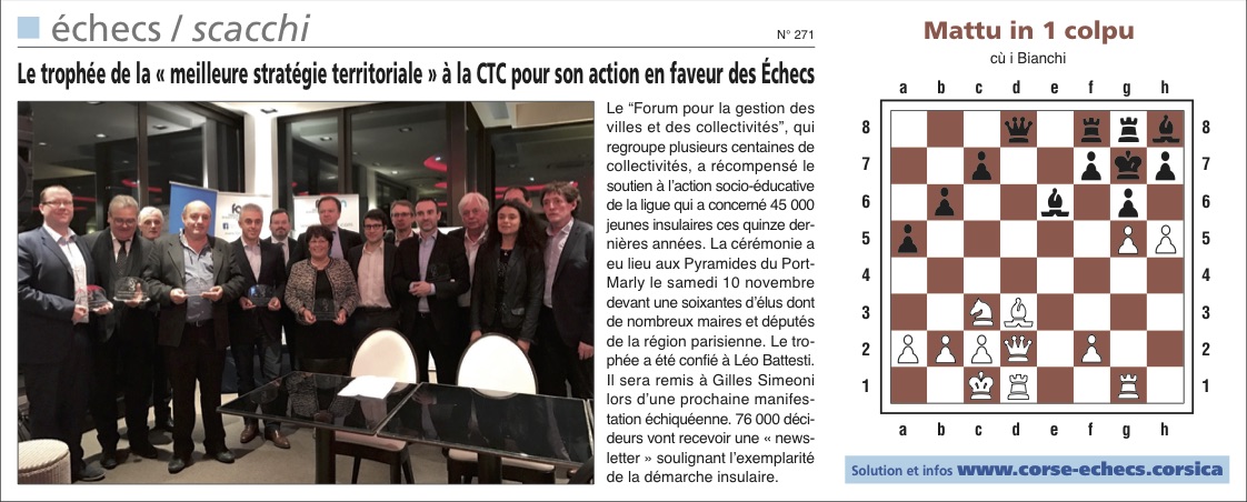 Corse-Matin du 20 novembre 2016