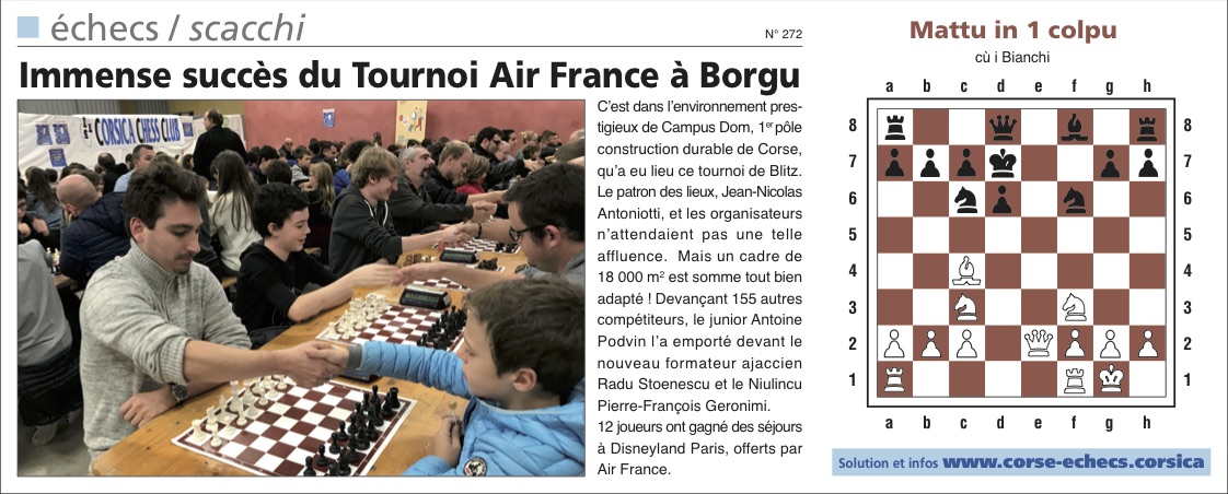 Corse-Matin du 27 novembre 2016