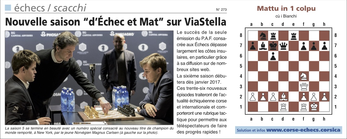 Corse-Matin du 4 décembre 2016