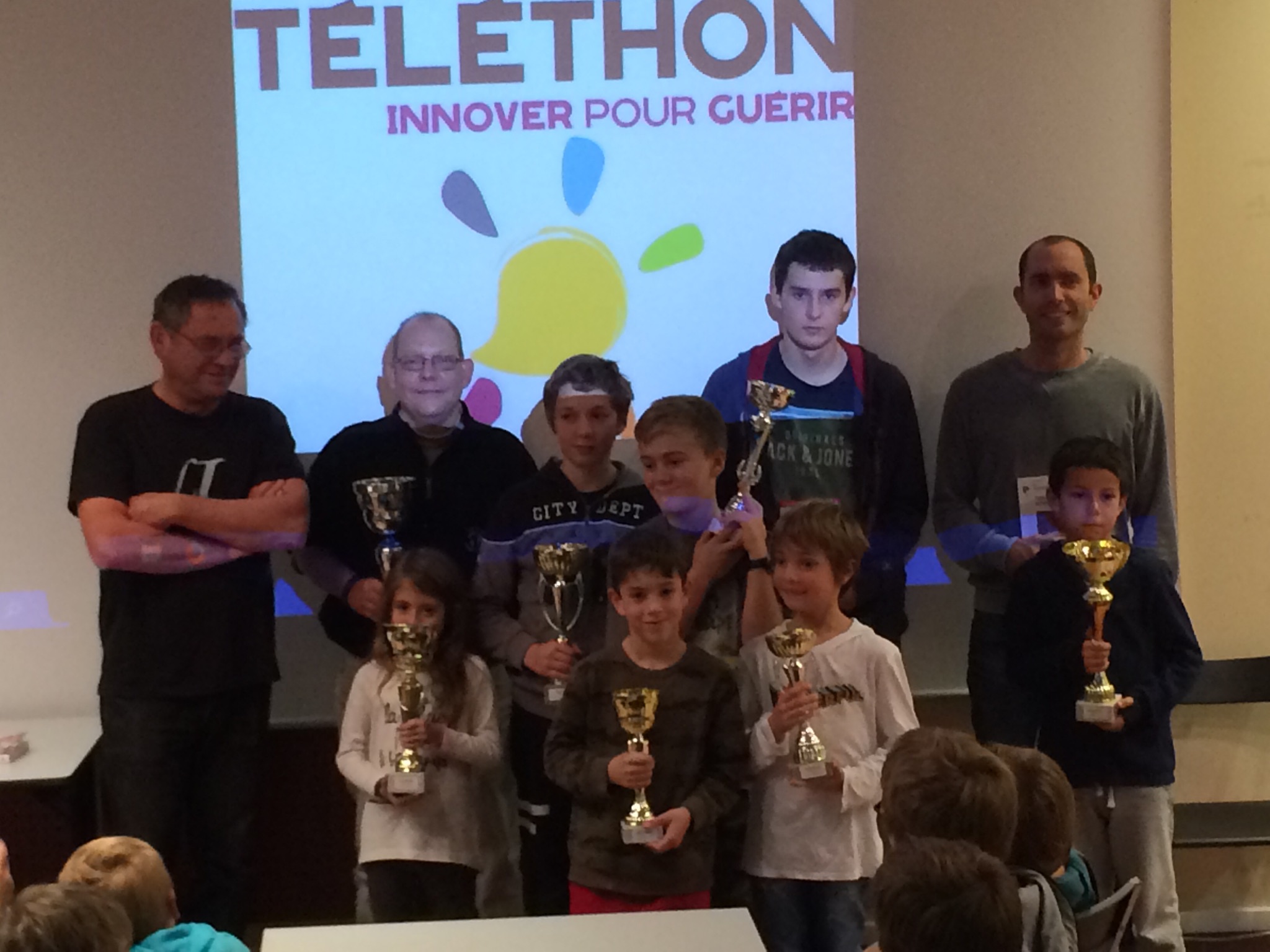 Bonne participation au Téléthon du Balagna Chess Club