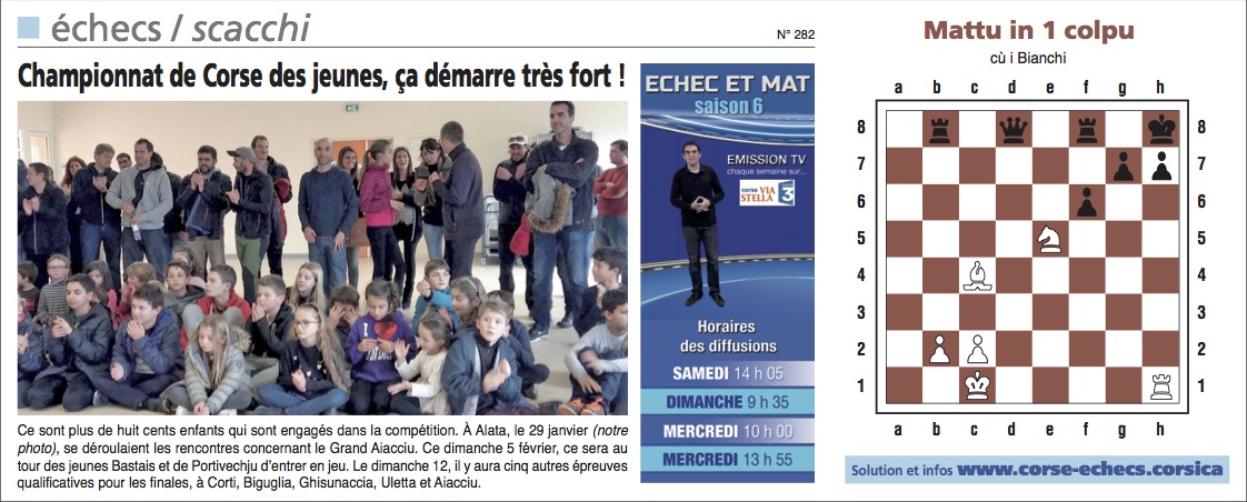 Corse-Matin du 5 février 2017