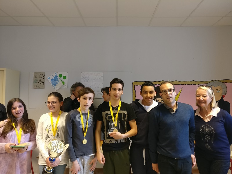 Le collège Giraud de Bastia champion de Corse UNSS