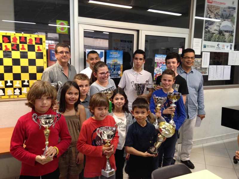 Le Corsica Chess Club a fêté ses champions et vice-champions de Corse