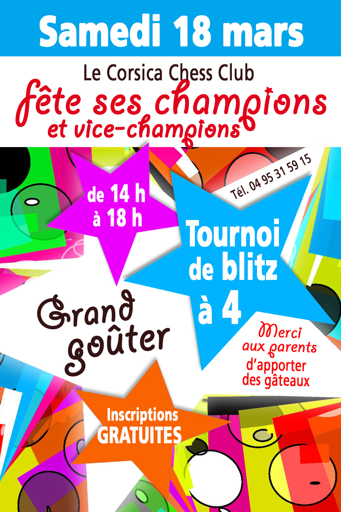 Le Corsica Chess Club a fêté ses champions et vice-champions de Corse