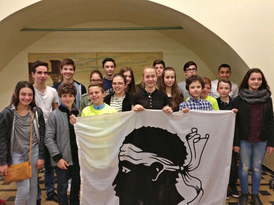 Les collègiens de l' académie de Corse