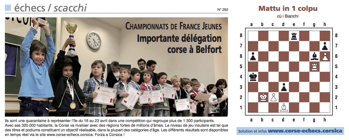 Corse-Matin du 16 avril 2017
