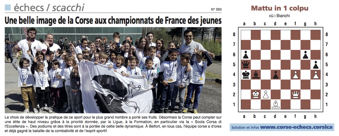 Corse-Matin du 23 avril 2017