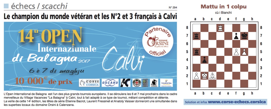Corse-Matin du 30 avril 2017