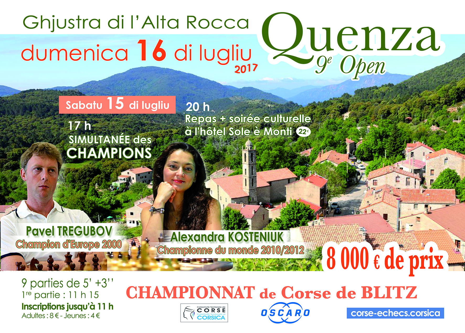 Pavel Tregubov remporte le 9e Open de Quenza