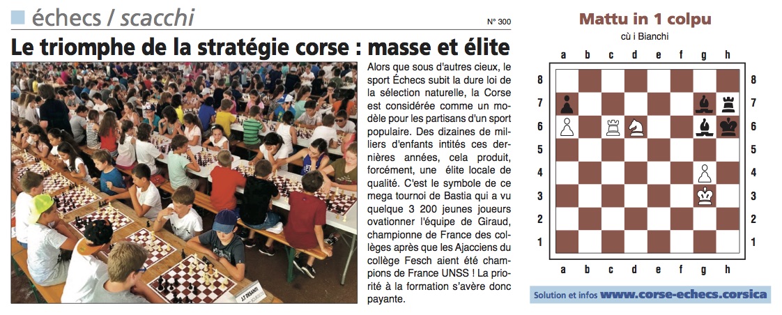 Corse-Matin du 11 juin 2017