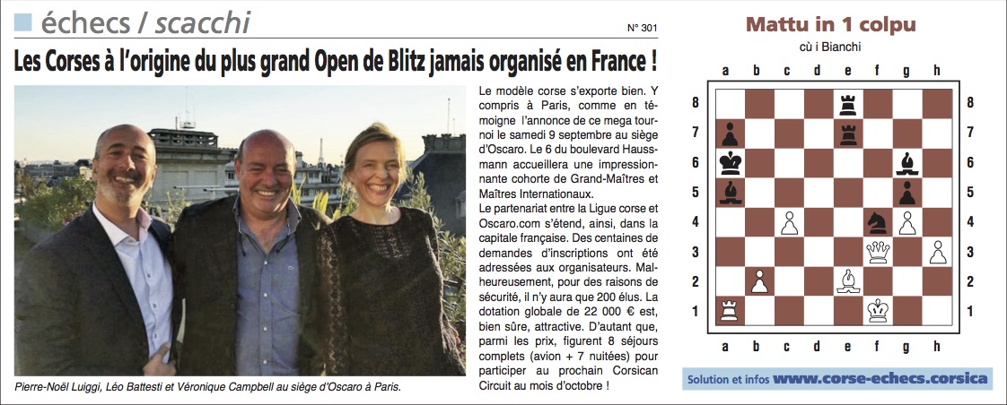 Corse-Matin du 18 juin 2017