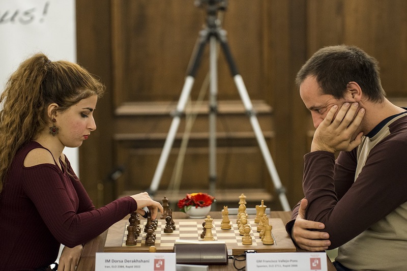 Francisco Vallejo vs Dora Derakhshani à Open de Munich, novembre 2016