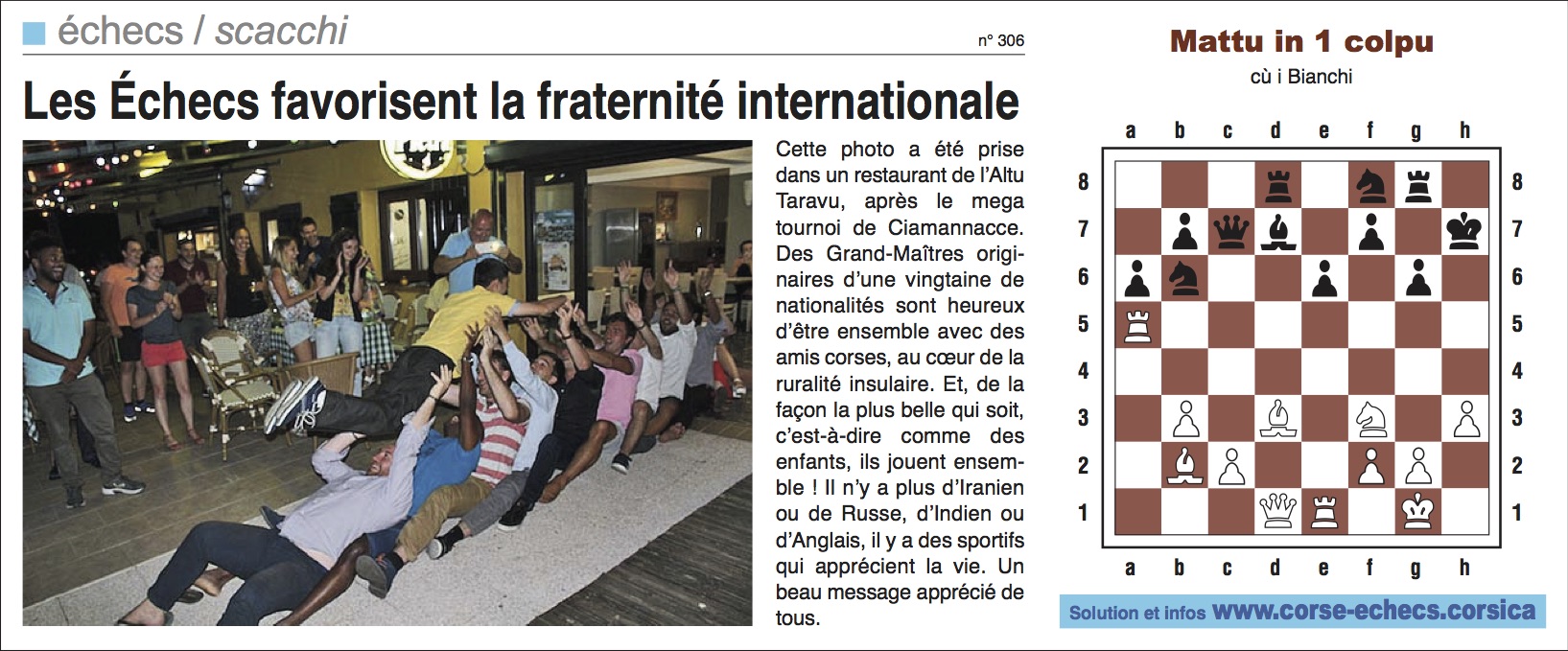 Corse-Matin du 23 juillet 2017
