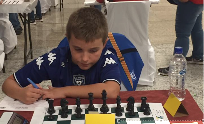 Marc'Andria Maurizzi termine 8e du championnat du monde U10 !!!