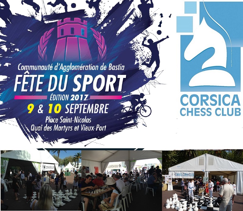 Fête du sport et rentrée du Corsica Chess Club