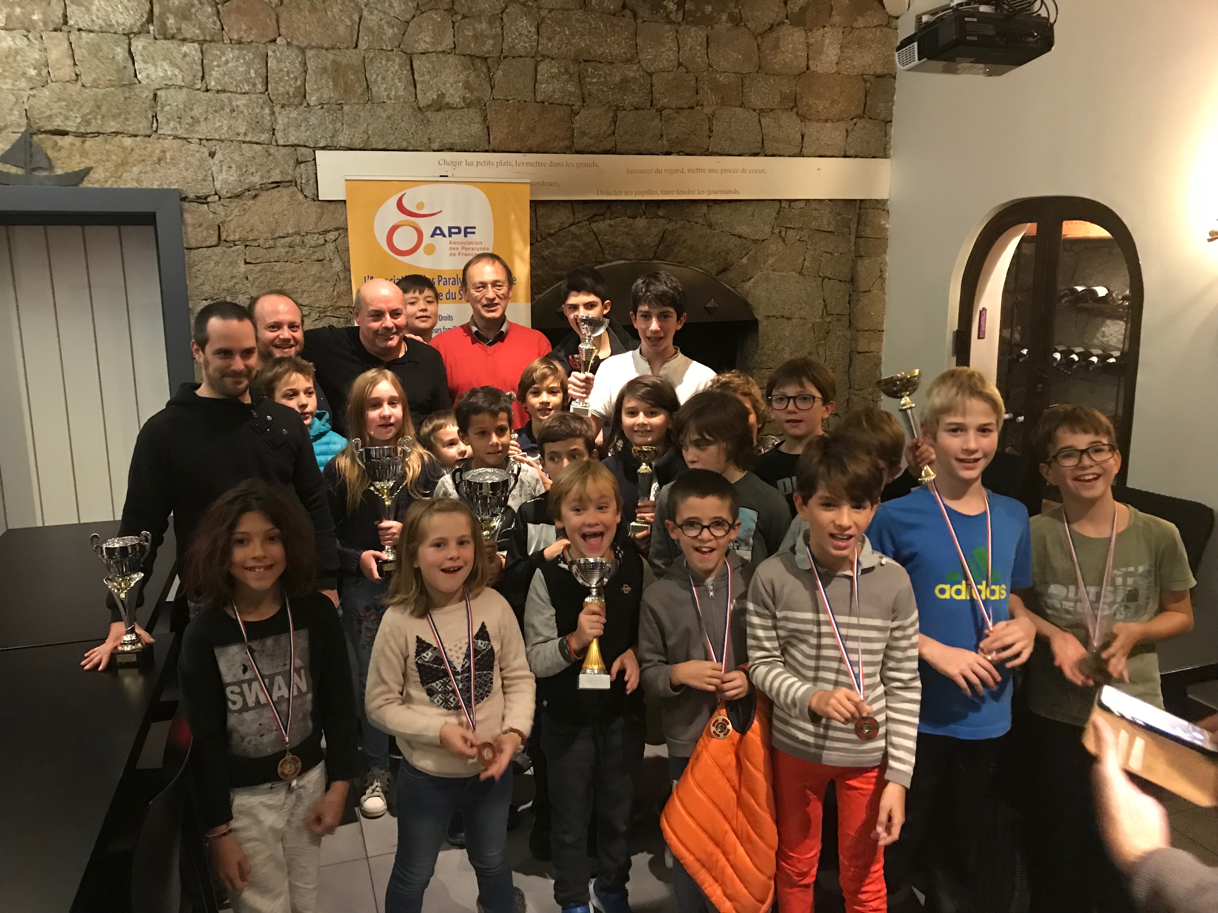 Brice Marty remporte le Blitz de la solidarité à Portivechju, devant deux jeunes fiumurbacci !