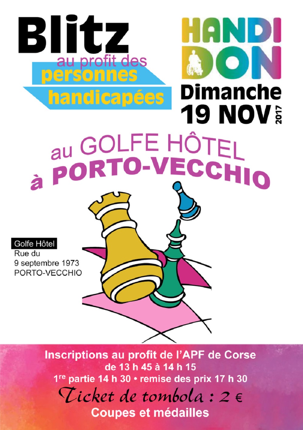 Brice Marty remporte le Blitz de la solidarité à Portivechju, devant deux jeunes fiumurbacci ! Brice Marty remporte le Blitz de la solidarité à Portivechju, devant deux jeunes fiumurbacci !