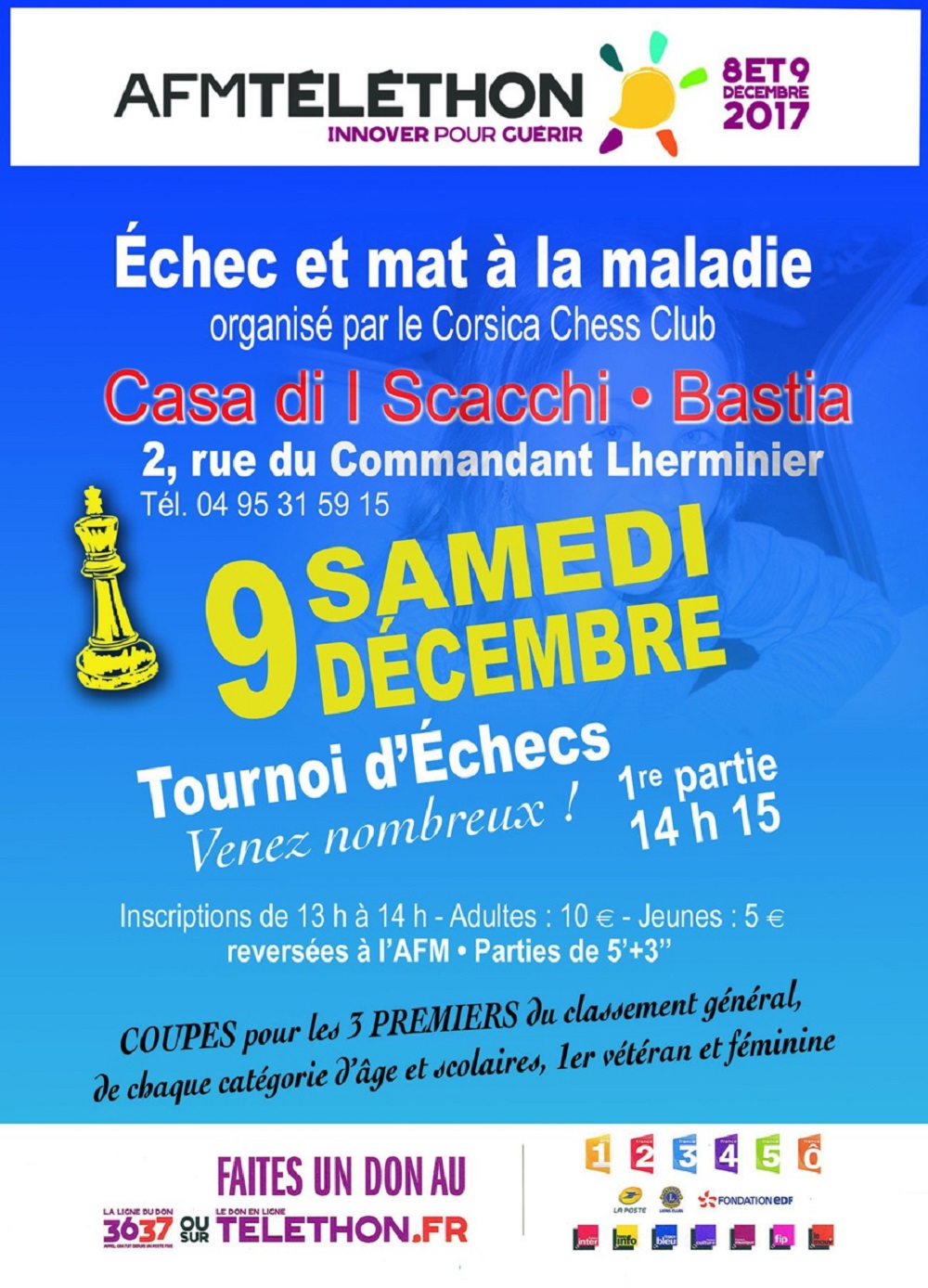 Téléthon 2017 : Belle mobilisation à la Casa di I Scacchi