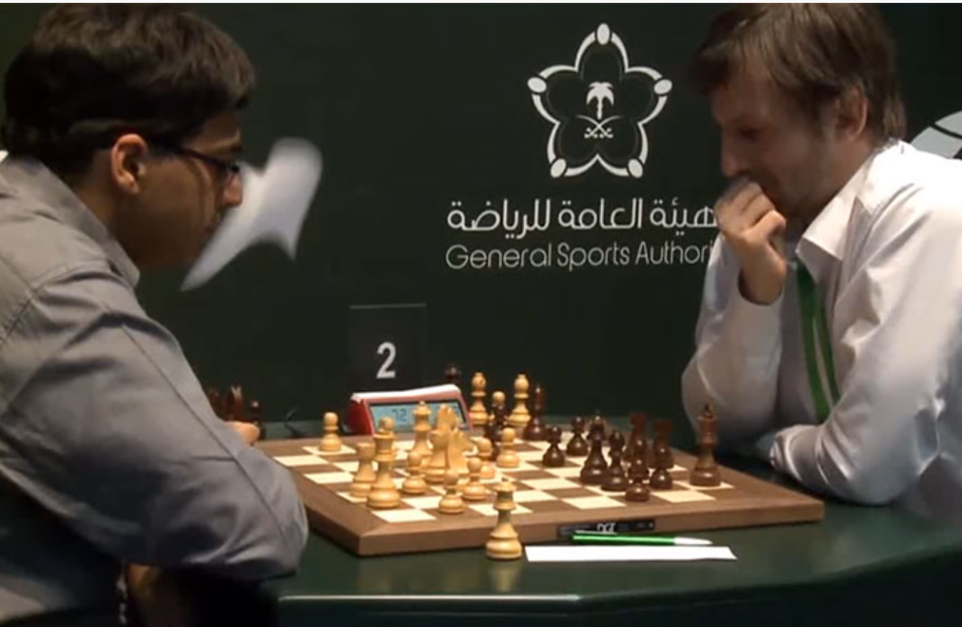 Vishy Anand,  le Federer des Échecs !  Il fêtera son titre de Champion du monde avec le Président de la Ligue