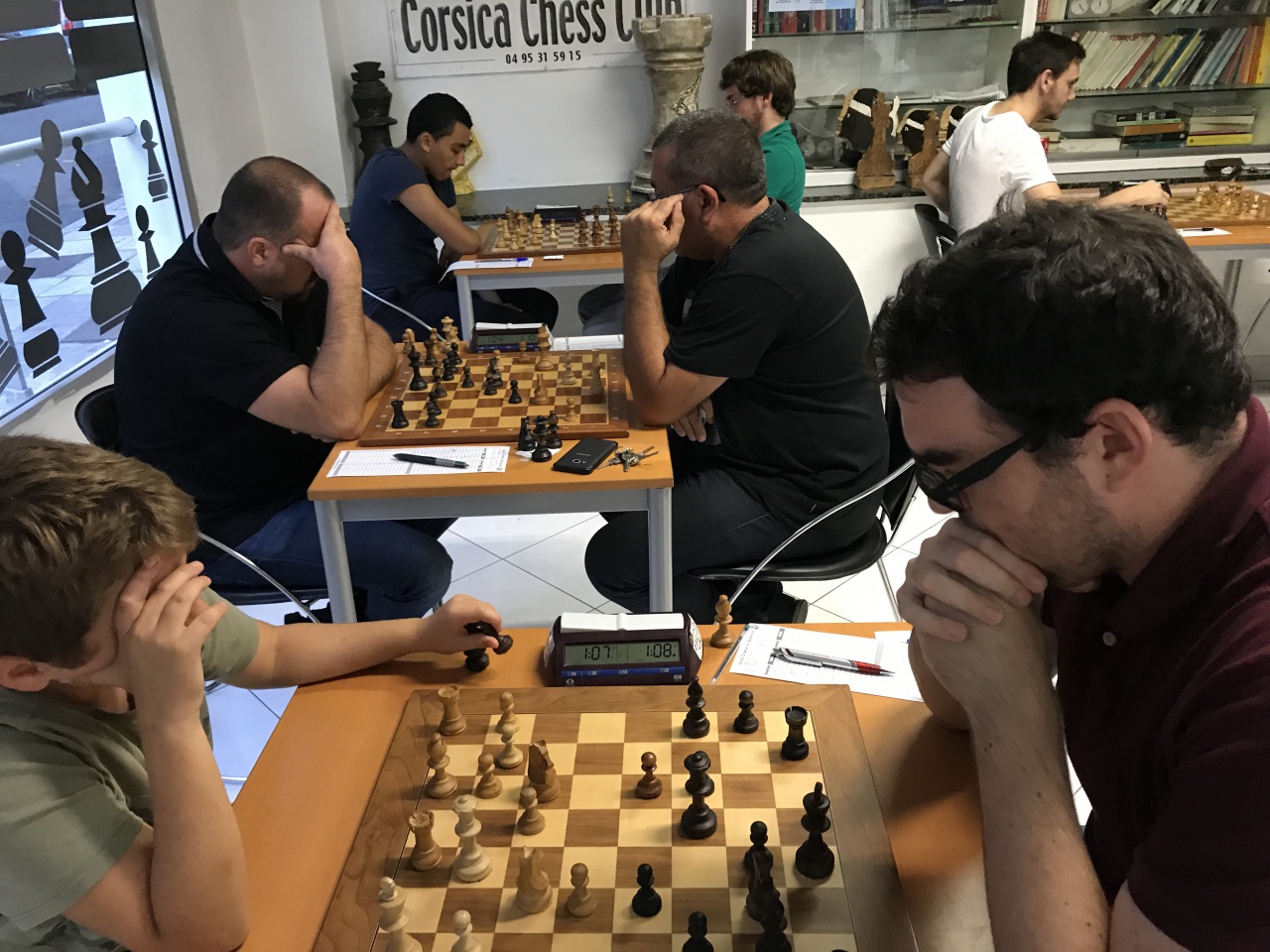 Reprise des tournois fermés du Corsica Chess Club