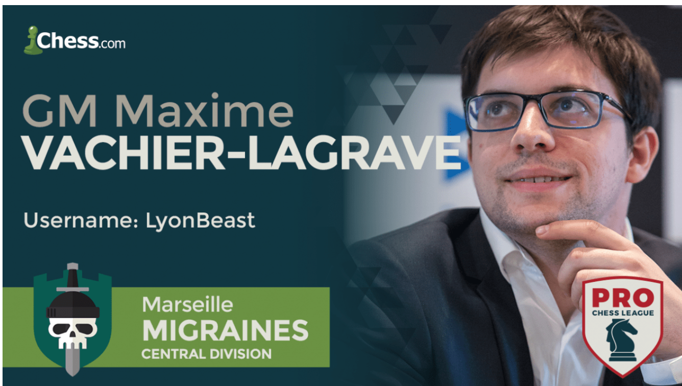 Suivez à 17h40 les 1/4 de finale de la Pro Chess League avec Marc'Andria Maurizzi