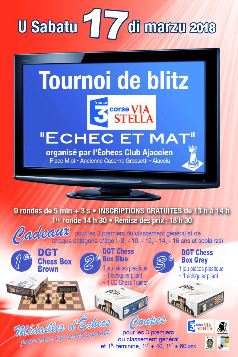 124 participants ! Immense succès du Blitz ViaStella/Échec et Mat