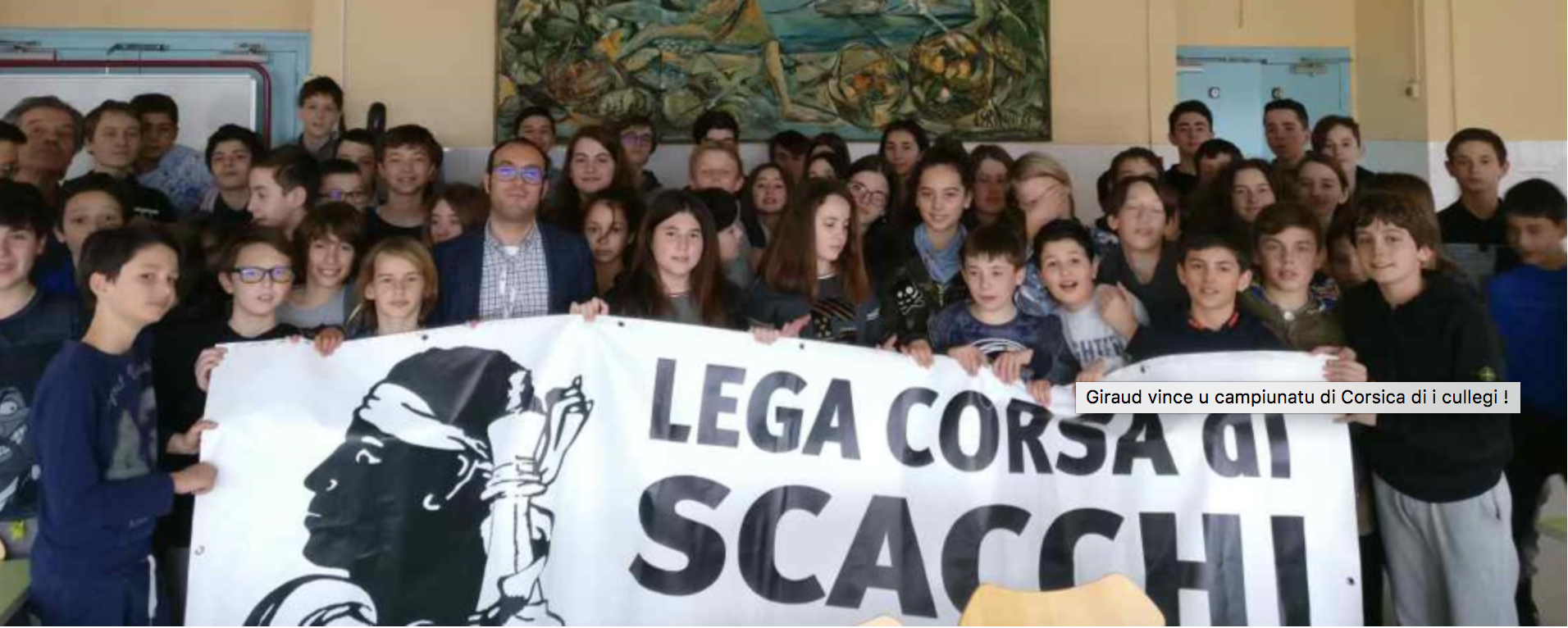 Giraud vince u campiunatu di Corsica di i Cullegi !