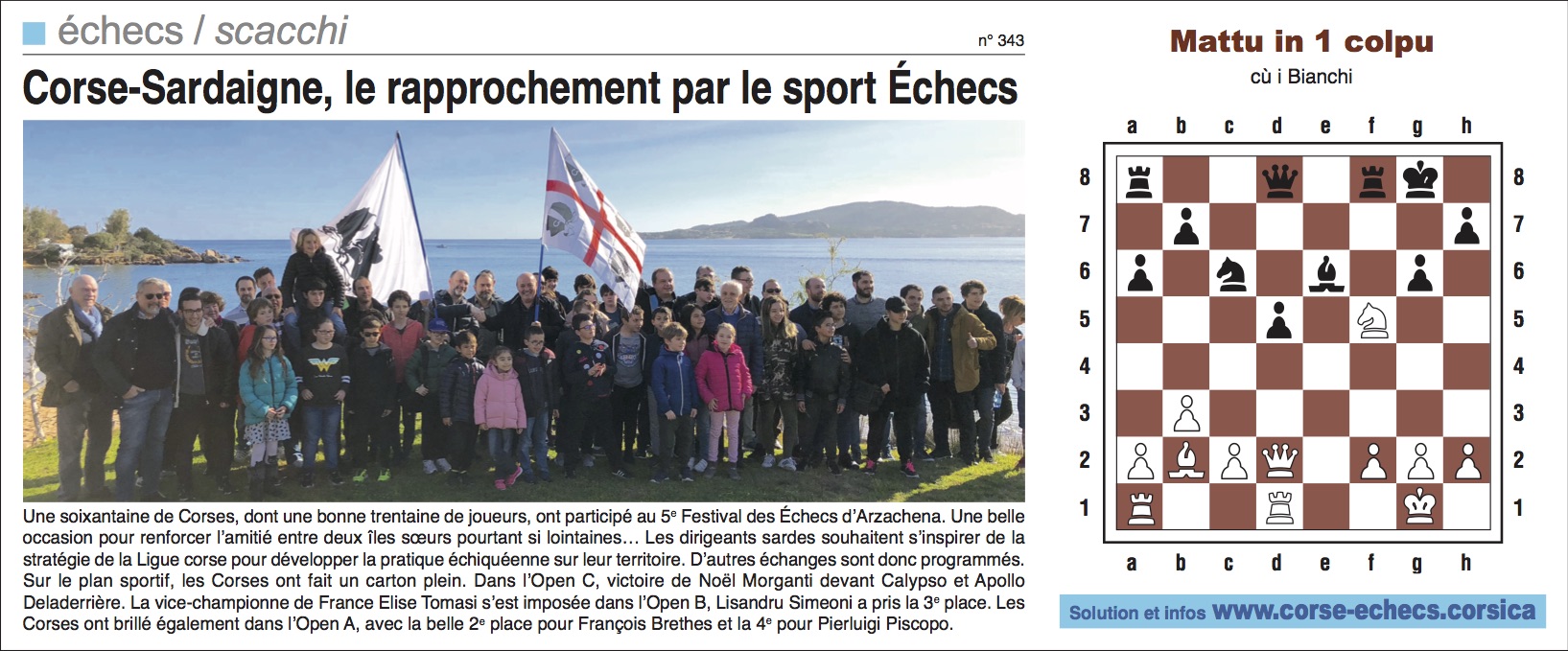 Corse-Matin du 08 avril 2018