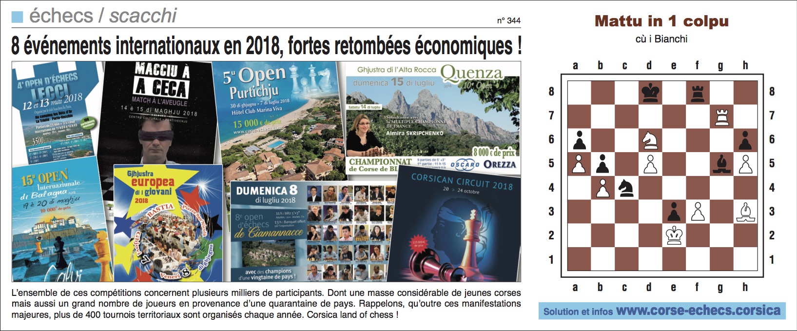 Corse-Matin du 15 avril 2018